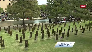 Ceremony on Sacred Soil: Remembrance honors 168 lives lost on April 19, 1995