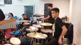 O que esse baterista fez depois que sua baqueta quebrou vai te deixar impressionado! 😱😱 #viral