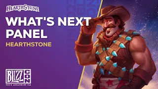 What's Next BlizzCon 2023 Panel | Hearthstone