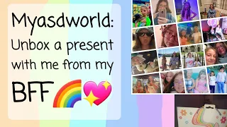 AutismWithMilly: Episode 5- unbox a birthday present with me from my BFF! 🌈💖⭐ @Iuslay
