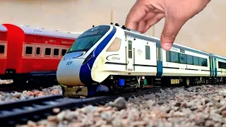 HOW TO MAKE VANDE BHARAT EXPRESS AT HOME || MODEL TRAIN