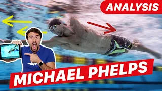 LIVE Analysis of Michael Phelps' Stroke Technique