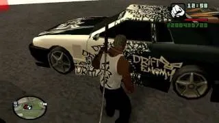 Пак винилов на elegy в GTA San Andreas [mod]