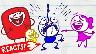 Pencilmate REACTS - Doomsday and A Doomed Date | Animation | Cartoons | Pencilmation