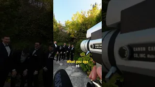 Super 8mm film on a wedding day 🎞️