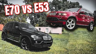 BMW X5 E53 4.6is vs X5 E70 4.8 0-100kmh 0-62mph: Which one is FASTEST?