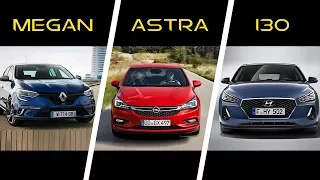 Renault Megane vs Opel Astra vs Hyundai i30