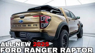 2025 Ford Ranger Raptor Unveiled - Could it be the most powerful pickup?