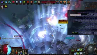 Average Herald of Ice map clear [POE 3.17]