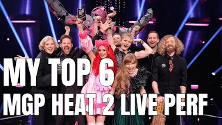 MY TOP 6 | MGP HEAT 2 | AFTER LIVE SHOW | NORWAY EUROVISION 2024