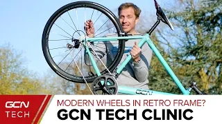 Will Modern Road Bike Wheels Fit A Retro Bike Frame? | GCN Tech Clinic