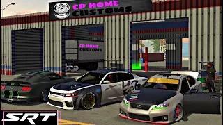 RESTORING MY TAKEOVER CARS🔥!IN CAR PARKING MULTIPLAYER (LEXUSIS250,MUSTANG&HELLCAT)”RP”🏡