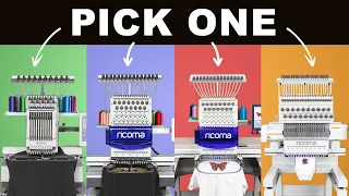 Comparing Single-Head Commercial Embroidery Machines: Everything You Need to Know!