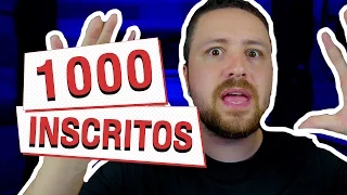 Como conseguir os primeiros 1000 INSCRITOS - Fora da Caixa