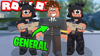 I Became the General of the Roblox British Army