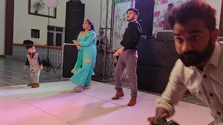 Latest Punjabi Bhangra Dance  on Sister's Engagement | Palazzo | Gudiyaan Patole