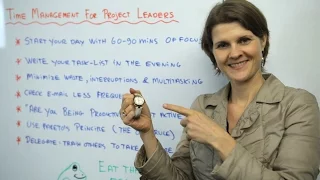 Time Management for Project Leaders - Leadership Training