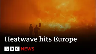 Record temperature warning as heatwave hits southern Europe - BBC News