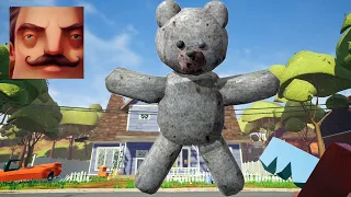 Hello Neighbor - My New Neighbor Granny Teddy Bear Act 1 Gameplay Walkthrough