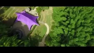 A Flight Over the Crystal Castle and Shambhala Gardens