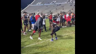 Terrell Owens 1 on 1 @ Deion Sanders Camp at Jackson State#NFL#JSU#Gatorade#TO#Football