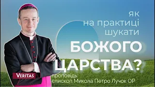 Як на практиці шукати Царства Божого у буденному житті? Проповідь: єпископ Микола Петро Лучок ОР