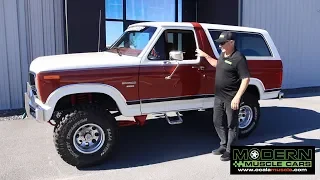 1986 Ford Bronco - Frame off Restored! - Modern Muscle Cars