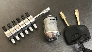 [578] Ford "Tibbe" Key Ignition Lock Picked and Decoded