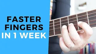 Get FASTER Fingers and Chords In 1 Week With My Guitar Finger Exercise