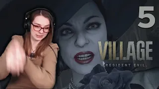 Lady Dimitrescu boss fight scared me so much || Resident Evil Village / Part 5