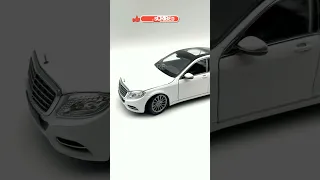 Mercedes Benz S500 White 1:24 Scale | Welly #unboxing #mercedesbenz #sclass #s500 #luxurycar