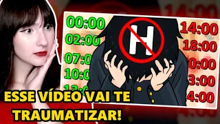 PASSEI 24 HORAS ASSISTINDO H3NT41S NA INTERNET... | Cátia reage