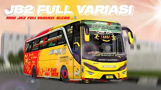 SHARE ⁉️ MOD JB2 FULL VARIASI TERMBOIISSS😋🥵 || MOD AS X FM || BUSSID V3.7.1