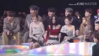 LISKOOK MOMENTS AT MMA 2018 + BTS REACTION TO BLAC
