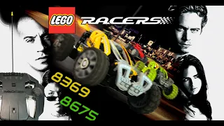 Обзор RC LEGO Racers 8369 Dirt Crusher и 8675 Outdoor Challenger. Technic?