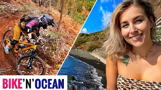 Bike’n’Ocean! Vom Downhill - Trail direkt ins Meer! Madeira MTB Trip mit @leokast , Radon Swoop