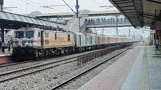 22222 Hazrat Nizamuddin Mumbai CSMT Push Pull Rajdhani Express