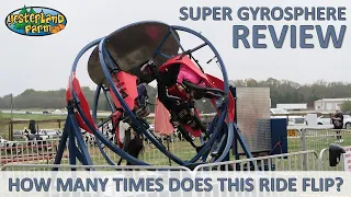 Super Gyrosphere Review, Yesterland Farm | One of the Craziest Flat Rides in the World!