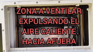 @ORCAISCA ¿Cómo Instalar ventiladores para nevera trivalente en autocaravana Benimar Tessoro 496?