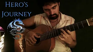 CELTIC Theme on CLASSICAL GUITAR - Hero's Journey (BrunuhVille)