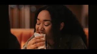 Burger King Ad In Dark Black