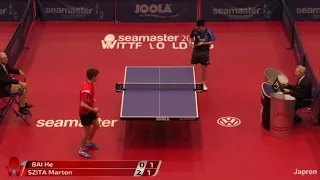 Table Tennis | BAI He Vs SZITA Morton | Hungarian Open 2018 | Qualifying