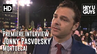 Jonny Pasvolsky Interview - Mortdecai UK Premiere