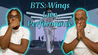 BTS - OUTRO: WINGS LIVE PERFORMANCE (REACTION!!!) #bts #btsreaction