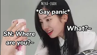 Sana *forgetting* they're on VLIVE and lowkey flirts with Dahyun