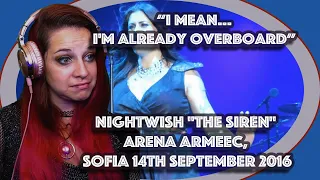 Bartender Reacts to Nightwish "The Siren" Arena Armeec, Sofia 14th September 2016