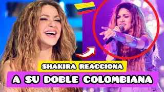 💥Shakira Reacciona A Su Doble Colombiana Y Es Viral En Las Redes Sociales | VÍDEO