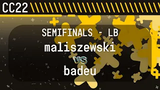 maliszewski vs badeu | SF LB Closed