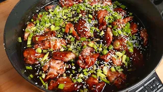 CHICKEN IN TERIYAKI SAUCE. SAUCE RECIPE. Very TASTY and SIMPLE!