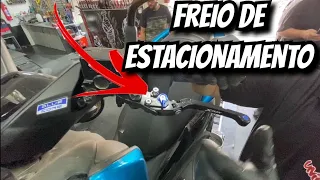 XMAX - FREIO DE ESTACIONAMENTO C/ 3 FUNÇÕES